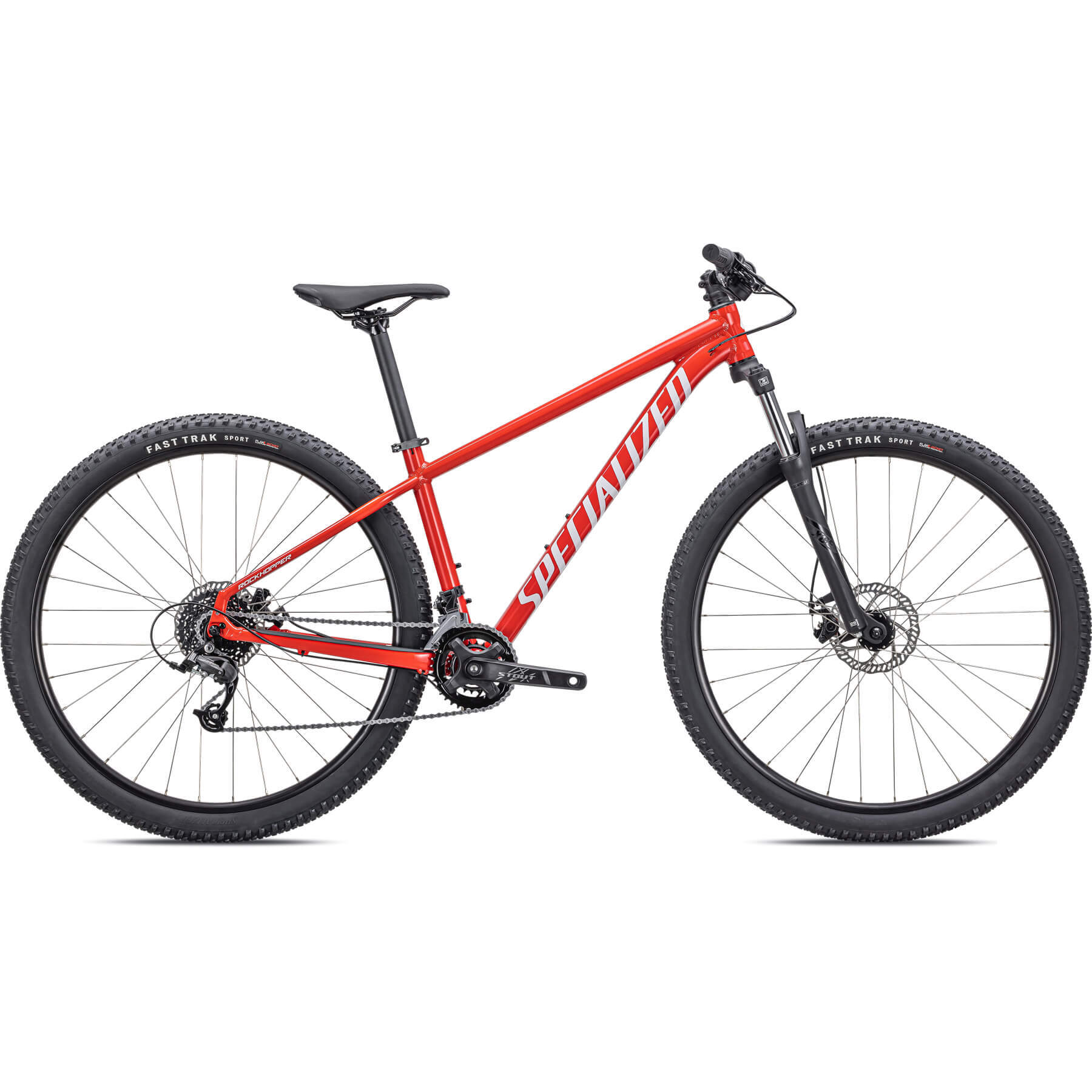 Specialized red and black deals mountain bike